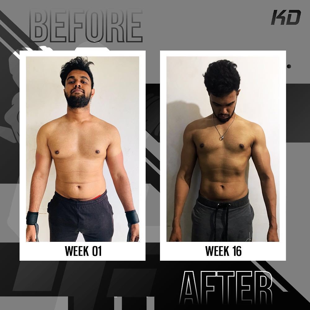 Client transformation week 1 to week 16